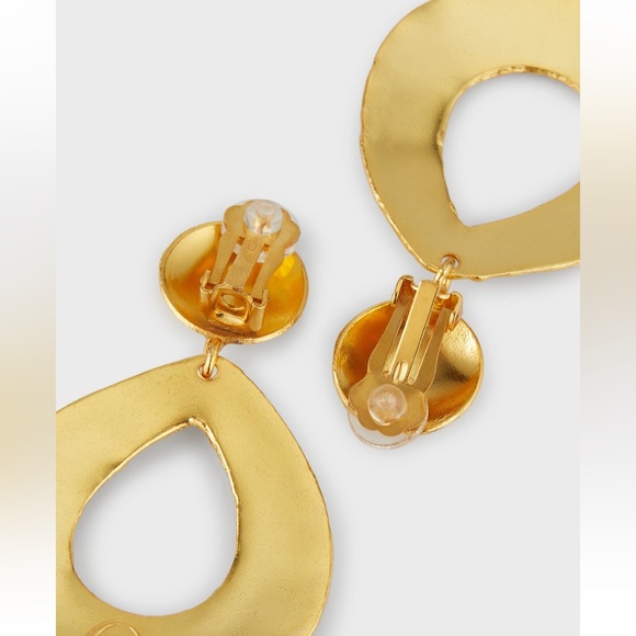 🌺🎉HP🎉🌺 NWT Sylvia Toledano Thalita Turquoise Hoop Earrings - Picture 13 of 15